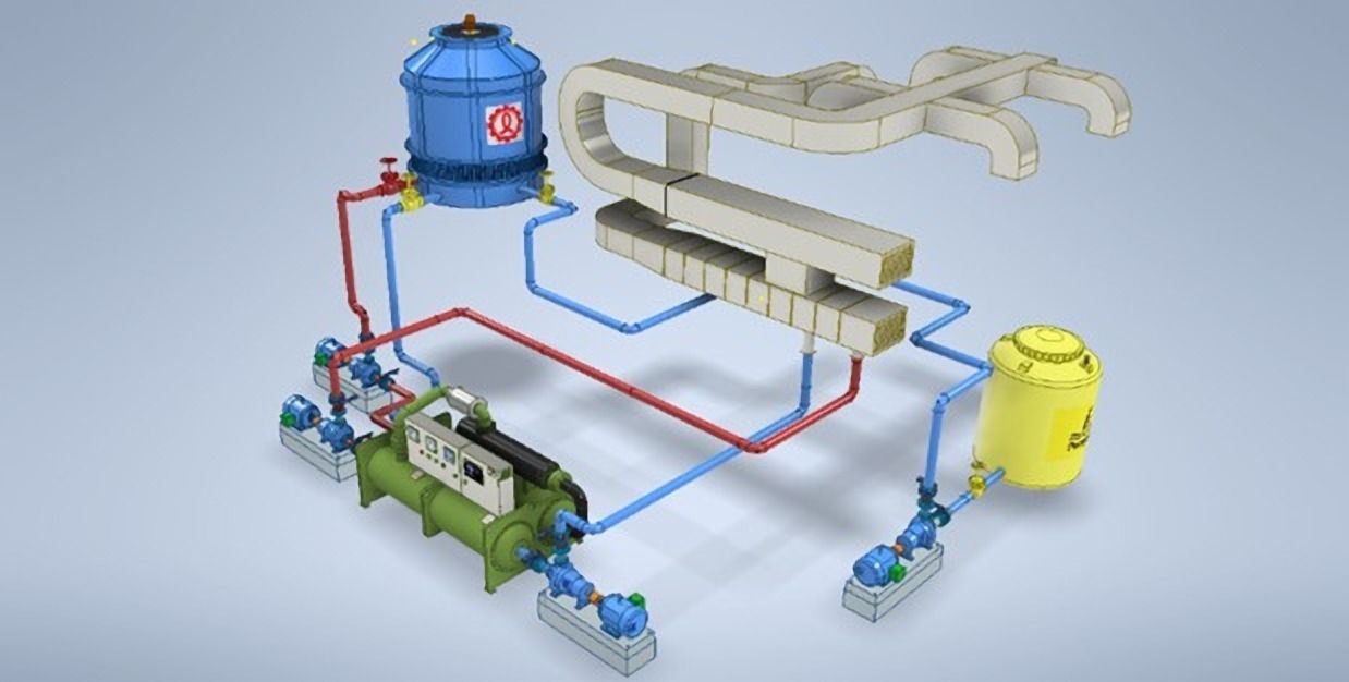 Diseño 3D de estructura
